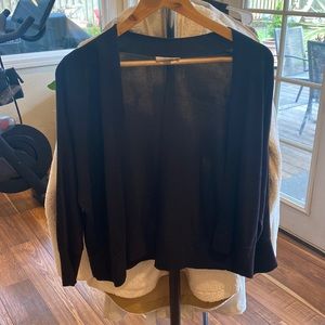 From the loft outlet, small open cardigan.